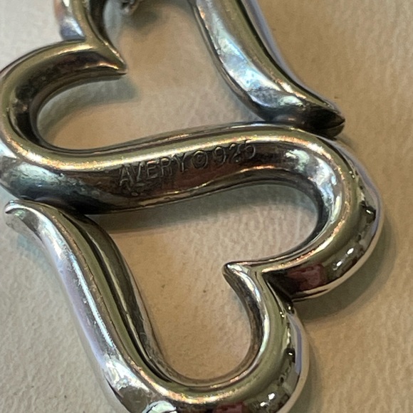 James Avery, heart to heart necklace, Avery logo, 22” - Picture 2 of 2